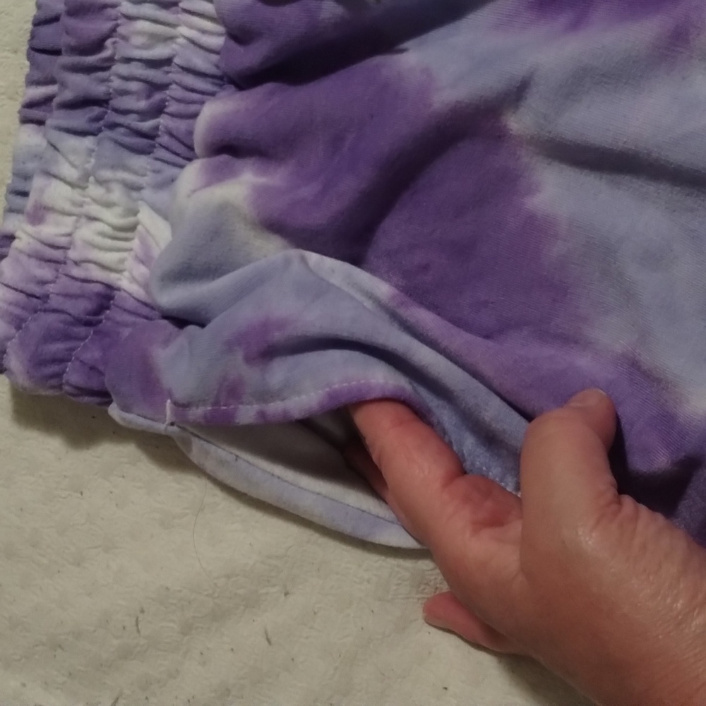 Refuge by Charlotte Russe tie dye sweatsuit - Picture 8 of 10